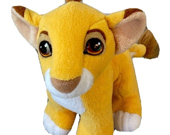 1994 Disney the Lion King Simba cub to King Plush Baby Simba, Mane ...