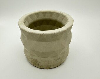 Cement plant pot