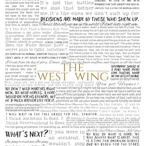 West Wing Quotes