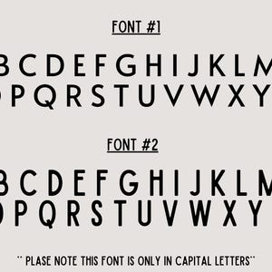 font options