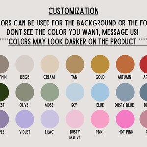 custom colors