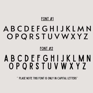 font options