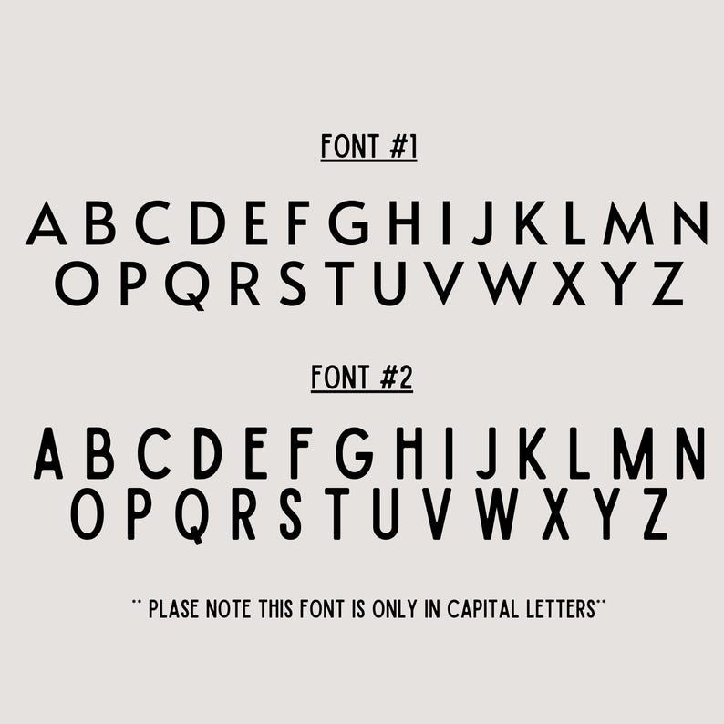 font options