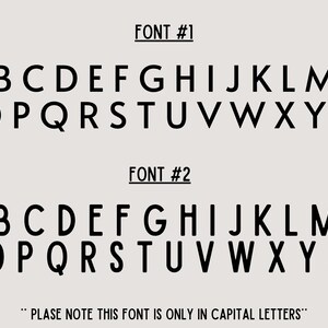 font options