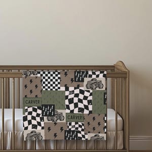 Monster truck blanket custom name blanket personalized monster truck gift idea toddler boy gift. This soft custom bedding features a fun monster truck design with your child’s name for a unique keepsake. Perfect for boys who love trucks, this personalized blanket adds playful style to monster truck room decor while keeping kids cozy. A thoughtful custom gift for birthdays, holidays, or special occasions, this blanket is both practical and exciting for little truck lovers.