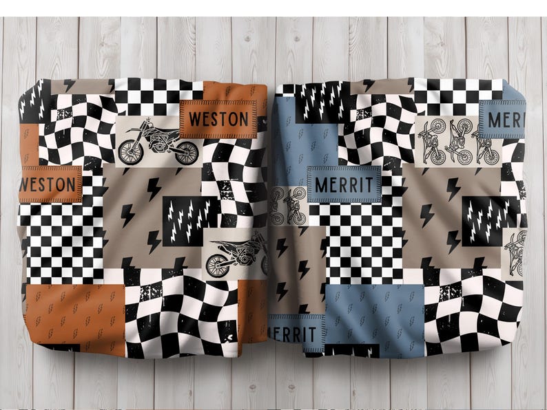 Dirt bike blanket custom name blanket designed as a personalized dirt bike gift idea for teen boys. This custom bedding makes a fun and practical dirtbike lover gift and adds personality to a dirtbike room decor theme. Perfect as a teen boy gift, custom name blanket, or personalized dirt bike blanket, it offers both comfort and a unique design. Great for birthdays, holidays, or everyday use, this custom dirt bike blanket is the perfect choice for any motocross enthusiast.