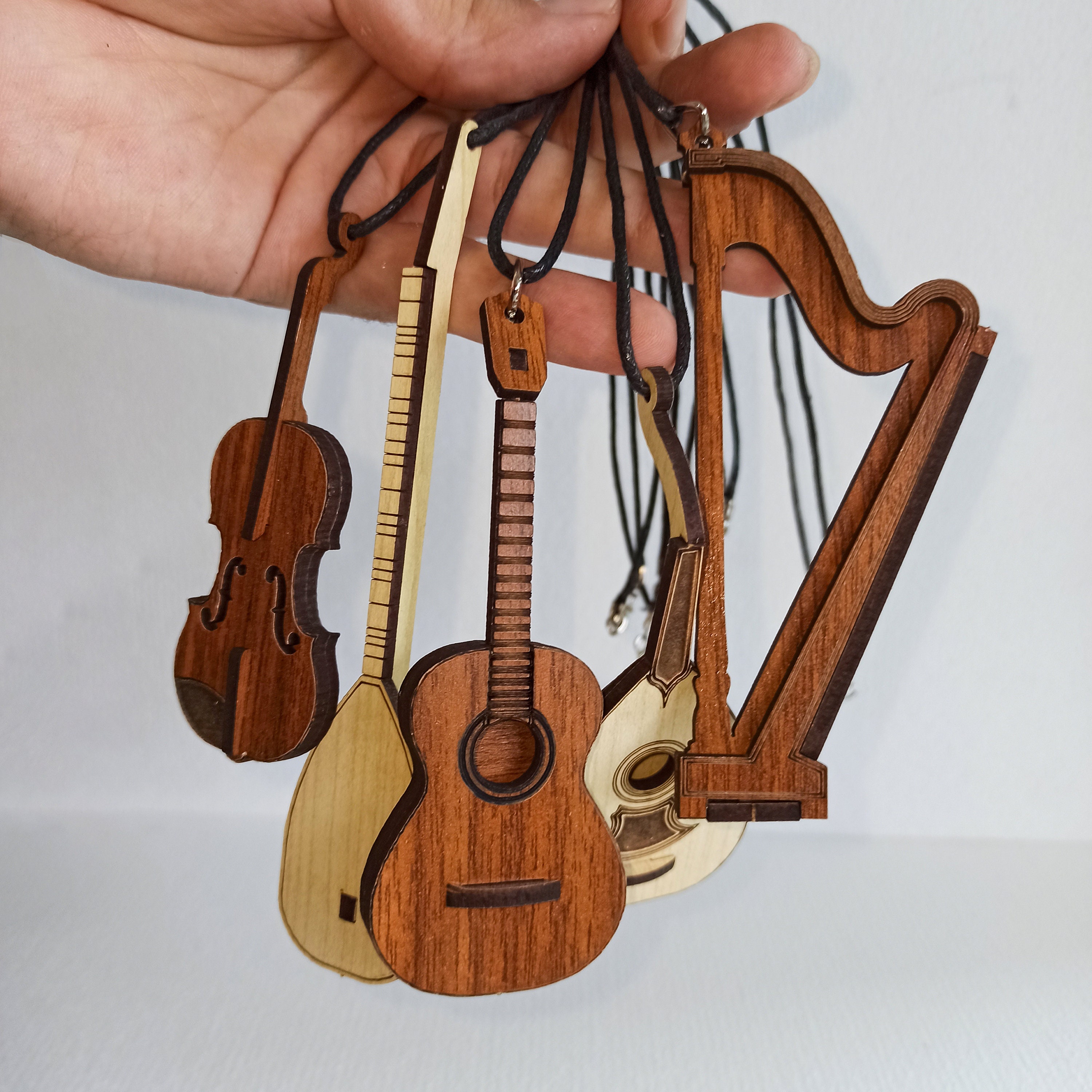 Small Instruments Set Keychain, Miniature Digital File, Set of ...