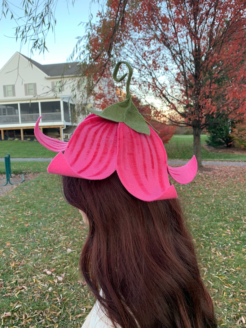 Fairycore Flower Bonnet Hat main image 1