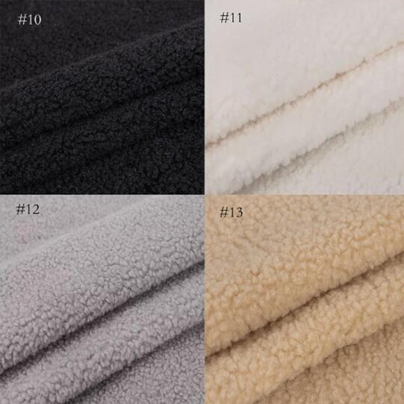 Sherpa fabric is suitable for lining fabrics and winter accessories