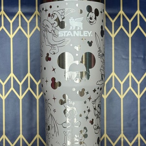 Magical Mickey Mouse Laser Engraved Tumbler - Disney-Inspired Drinkware