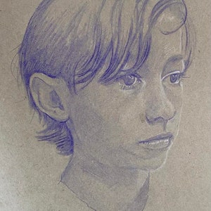 Custom Graphite Pencil Portrait Drawing