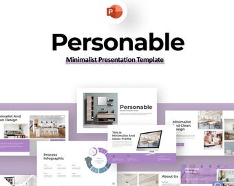 Minimalist PowerPoint Template Creative Business Slides, Modern Infographics, Visual Communication, Marketing Strategy, Professional Design
