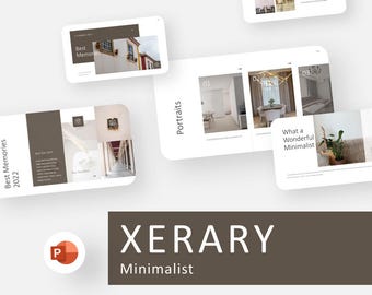 Design Interior PowerPoint Template | Minimalist Presentation, Creative Visuals, Business & Marketing Strategy Slides