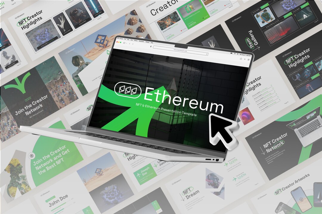 Ethereum Powerpoint Template - Creative Business Presentation Slides - Etsy