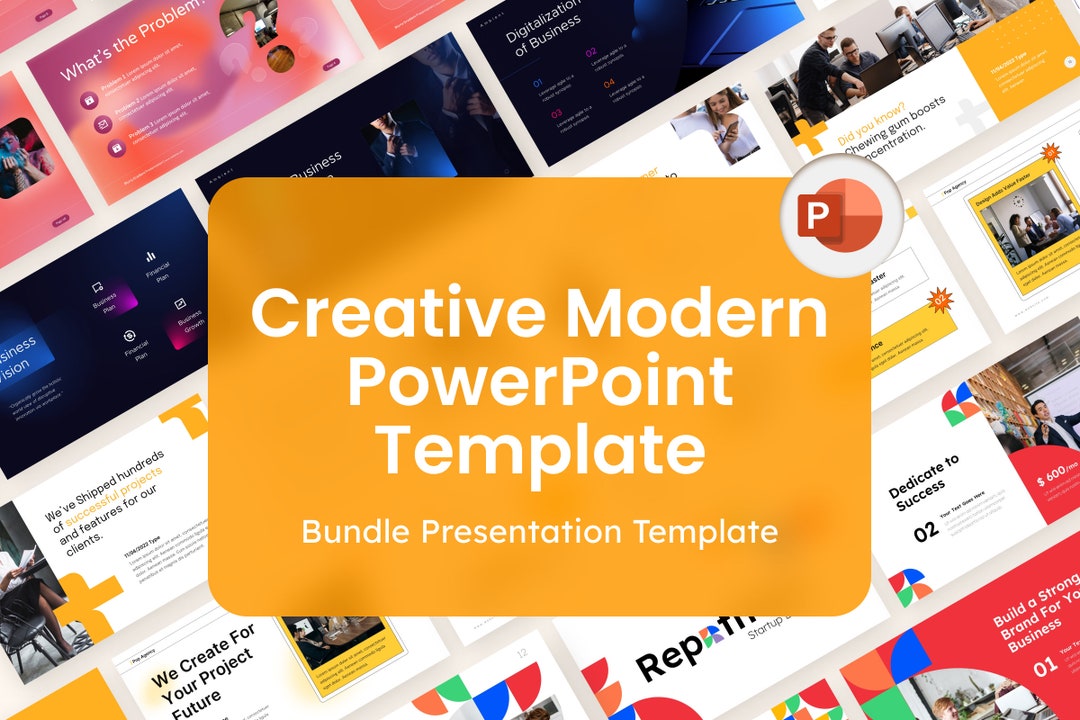 Creative Modern Template Powerpoint Elevate Your Presentation With ...
