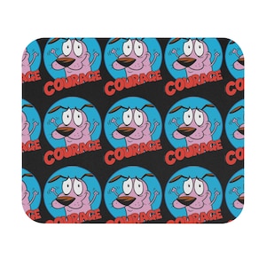 Courage the Cowardly Dog Mouse Pad, Cartoon Desk Decor