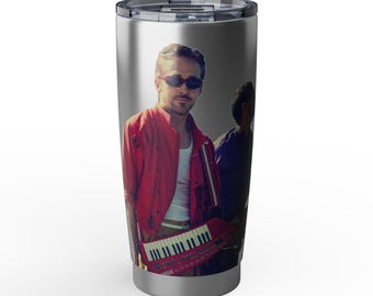 La La Land Ryan Vagabond 20oz Silver Tumbler