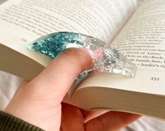 Handmade Resin Page Holder // Book Accessories