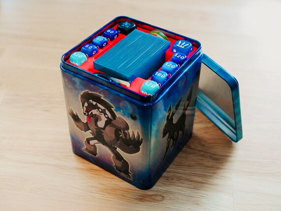 Battle Deck Organizer for Pokemon TCG Stackable Tin - Etsy Israel