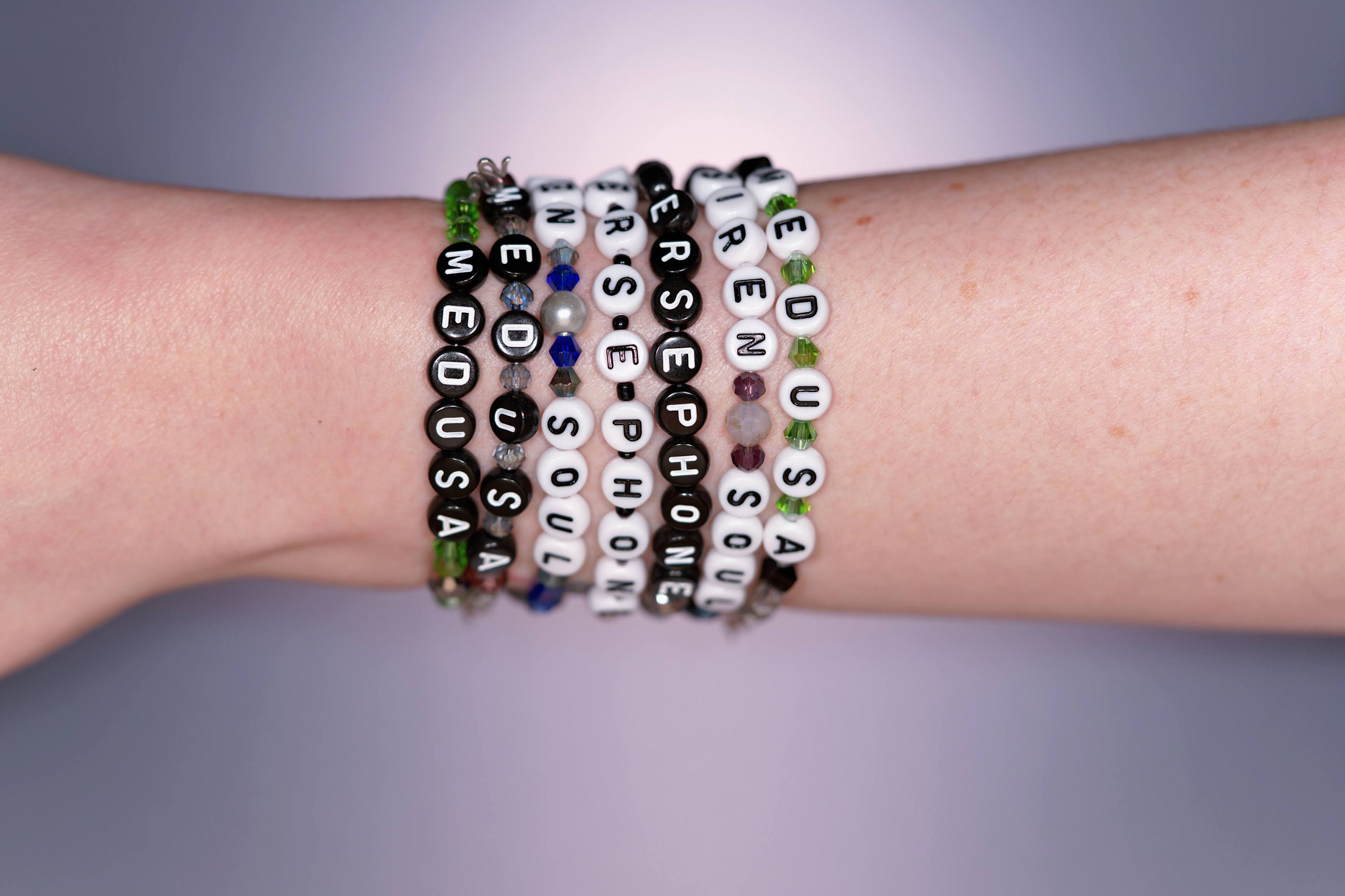 Mythology Bracelets, Friendship Bracelet, Beaded Bracelet