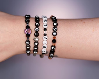 Ghost armbanden, vriendschapsarmband, kralen armband