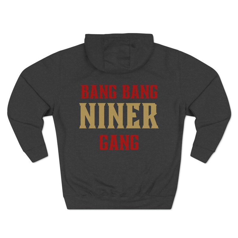 San Francisco 49ers Niner Gang Bling Pendant Necklace – 23-Inch Silver Chain