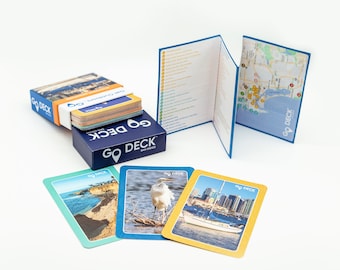 The GO Deck | 52 Card San Diego Outdoor Adventure Deck - Travel Adventure - San Diego Gifts