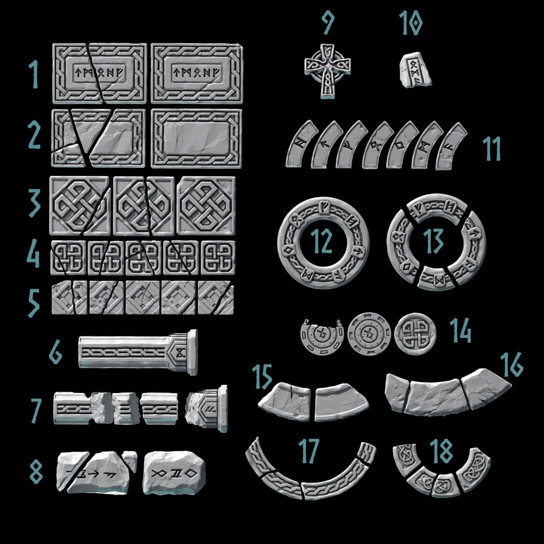 Primal Hound Basing Bits and Topper - Etsy