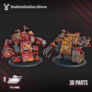 Big Des’trukta & Big Breaka_1 – Ork War Machines | 3D Printed Wargame Models by Dakkadakka | 28–32mm Conversion Bits and Miniatures