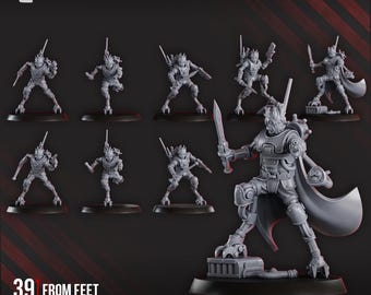 Persecutors Elite Units – Resin Grimdark Miniatures | Shredkeens & Contrakeens | 28–32mm Wargaming