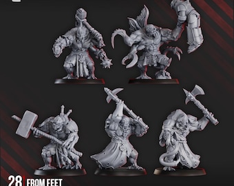 Harvester Collection – Amalgamants of the Cosmic 3D Printed ABS-Like 12K High-Definition Resin Miniatures for Tabletop Wargames