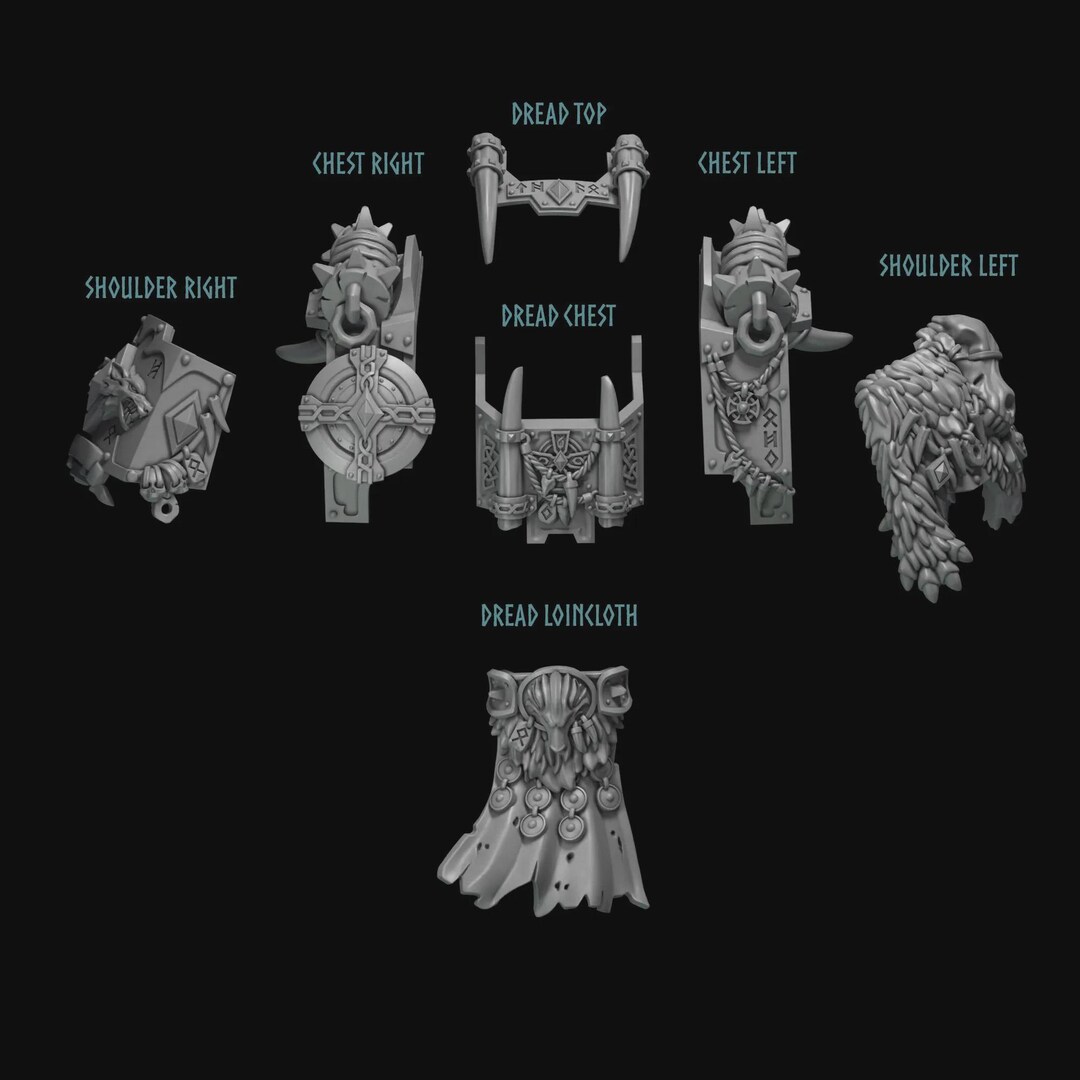 Dreadnought Redempt Viking Conversion Kit – Bits for Tactical Mech ...