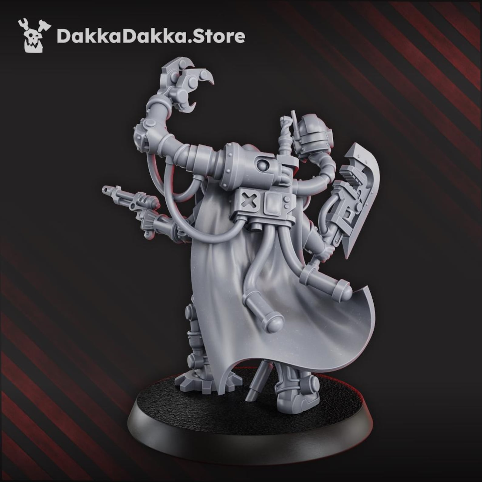 Archimech Engineer – 3D Printed Sci-fi Tech Priest by Dakkadakka ...