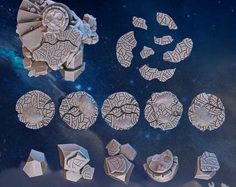 Stormpride Sisters bits and topper – 28mm Wargame Miniature | Sci-Fi Battle Sisters | Tabletop Army | Resin Figure
