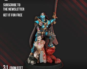Haseki – Grimdark 32mm Miniature | Fallen Imperial Concubine, Baroque Miniature for Wargaming and Diorama
