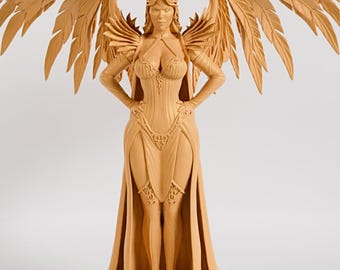 Princess & Fairy Tale Character Figurines | High-Resolution 3D Printed ABS Like Resin | Unpainted or Custom Painted Part 1