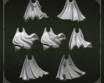 Eternal Pilgrim – Cloak, Vehicle Bits & Novel Set | 3D Printed ABS-Like 12K High-Definition Resin Miniatures for Tabletop Wargames