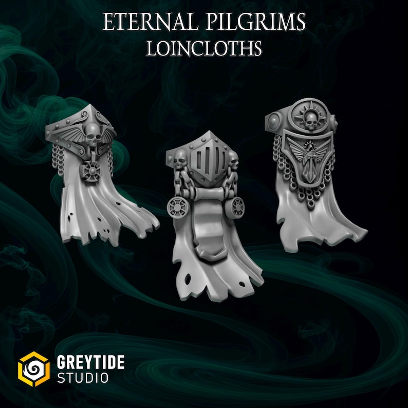 Eternal Pilgrims Terminator, Upgrade Bits Space Knights 3D Printed ABS-Like 12K High-Definition Resin Miniatures for Tabletop Wargame image 12