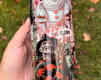 Horror Tarot Cards Tumbler