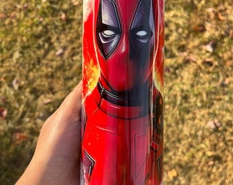 Vaso de Deadpool y Wolverine