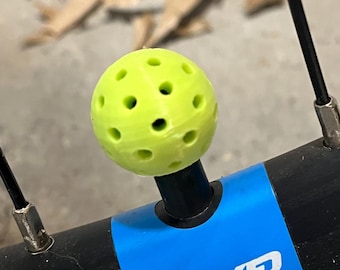 Pickleball Tire Valve Caps: Weather-Resistant Car Accessory (4-Pack)