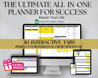 The Ultimate All-in-One Planner for Success