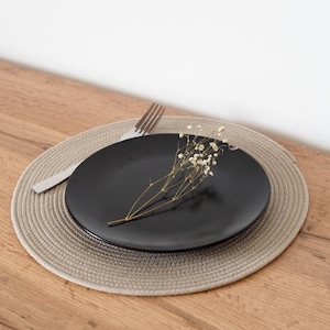 Cotton Rope Placemat - 30 Colors Custom Size