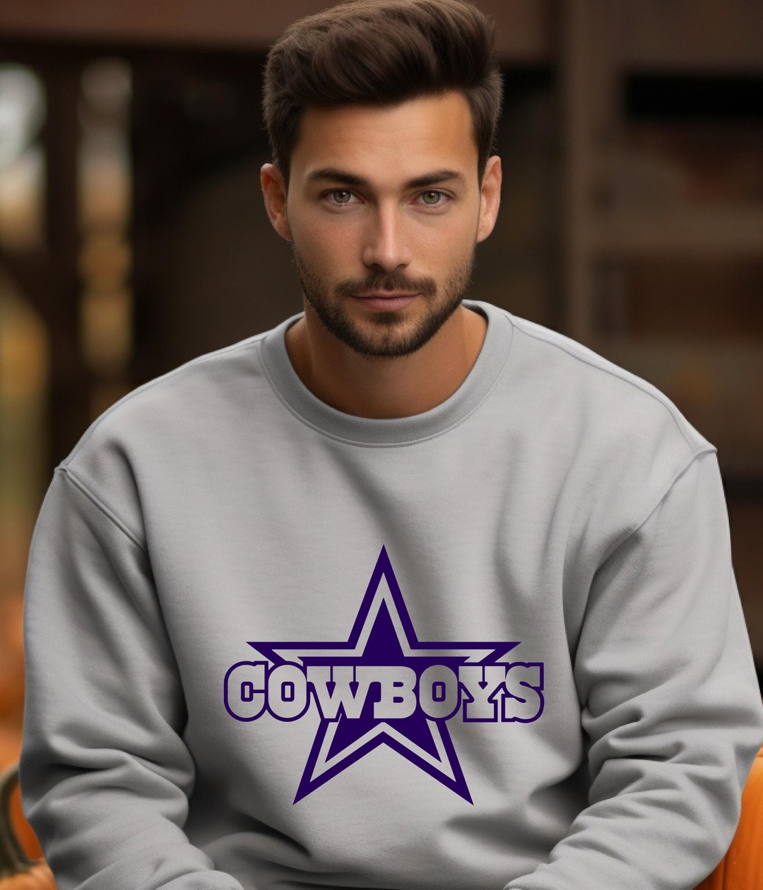 Iconic Star America's Team Sweatshirt, Football Fan Gift, Gift for Him