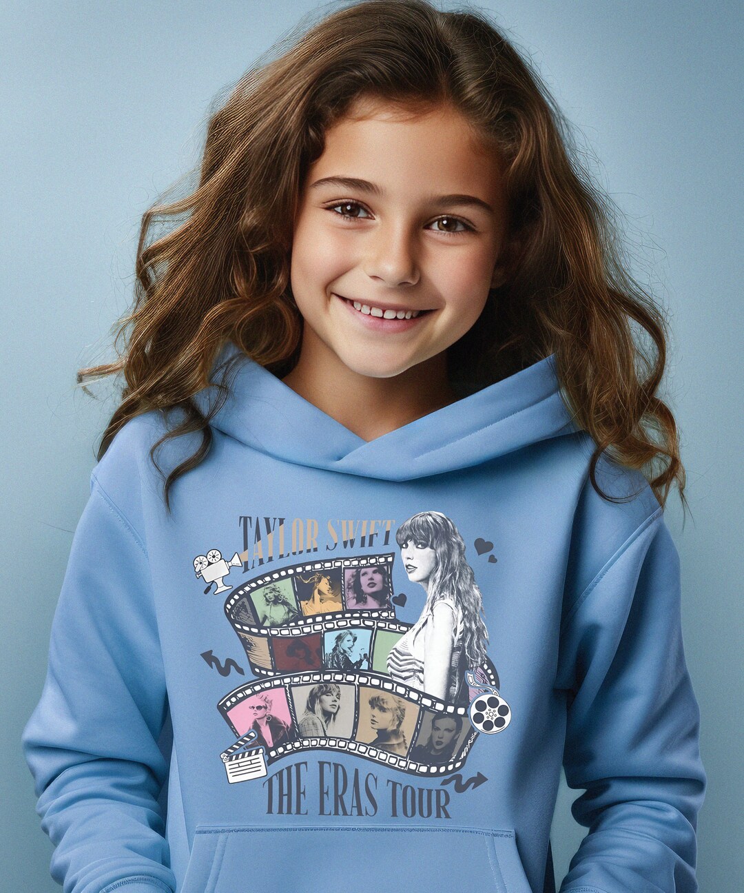 Taylor Swift Youth Sweatshirt ,gift for Taylor Swift Fans, the Eras Tour  Sweatshirt, Eras Tour Merch, Kids Hoodie, Taylor Swift 1989 Shirt 