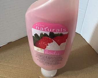 Avon Naturals Strawberry & White Chocolate Shower Gel 5Fl oz