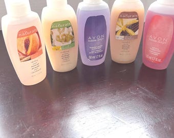 Avon Mini Shower Gel & Bubble Bath Lot of 5