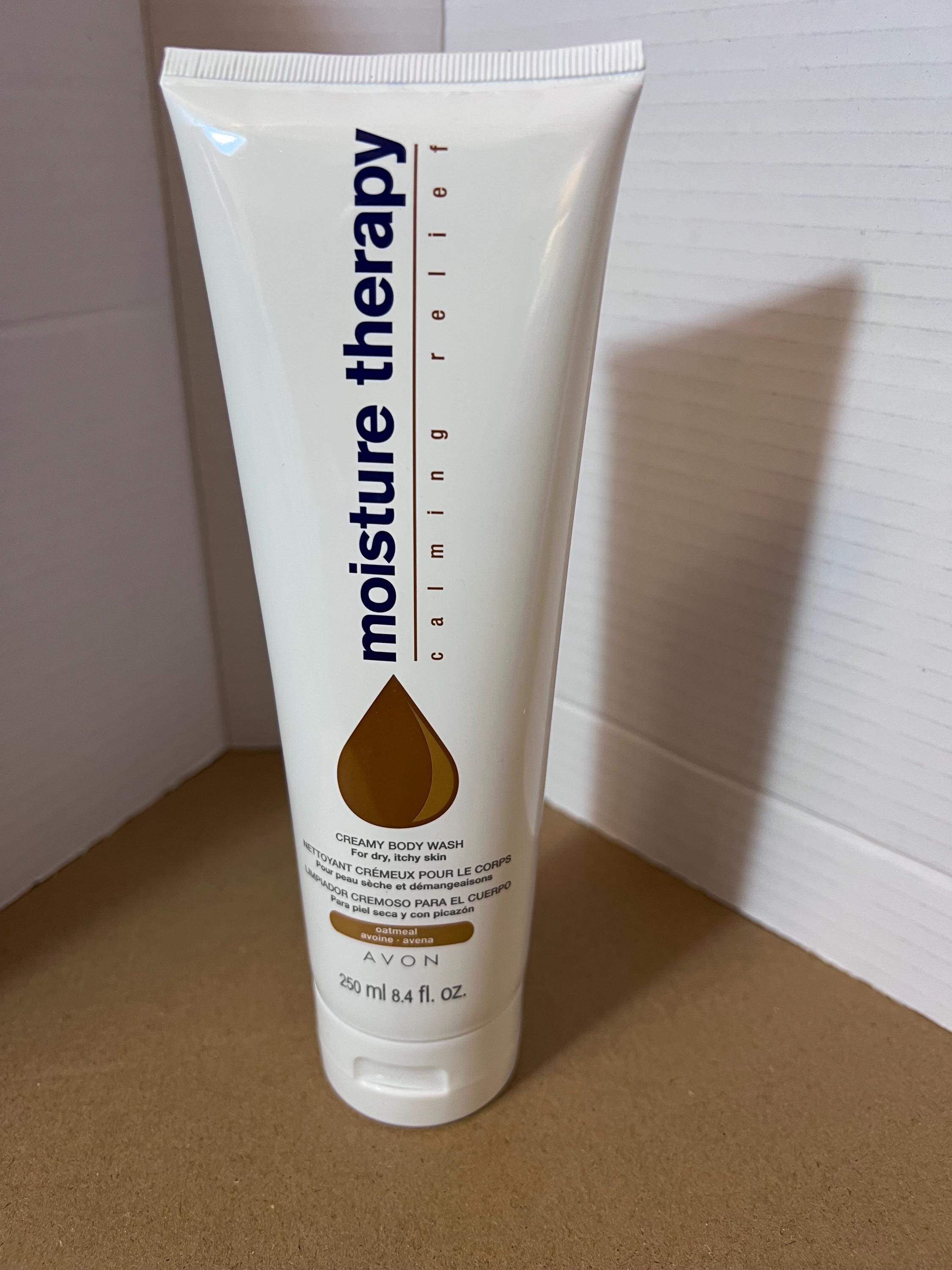 Avon Moisture Therapy Calming Relief Body Wash for dry, itchy skin 8.4 Fl oz