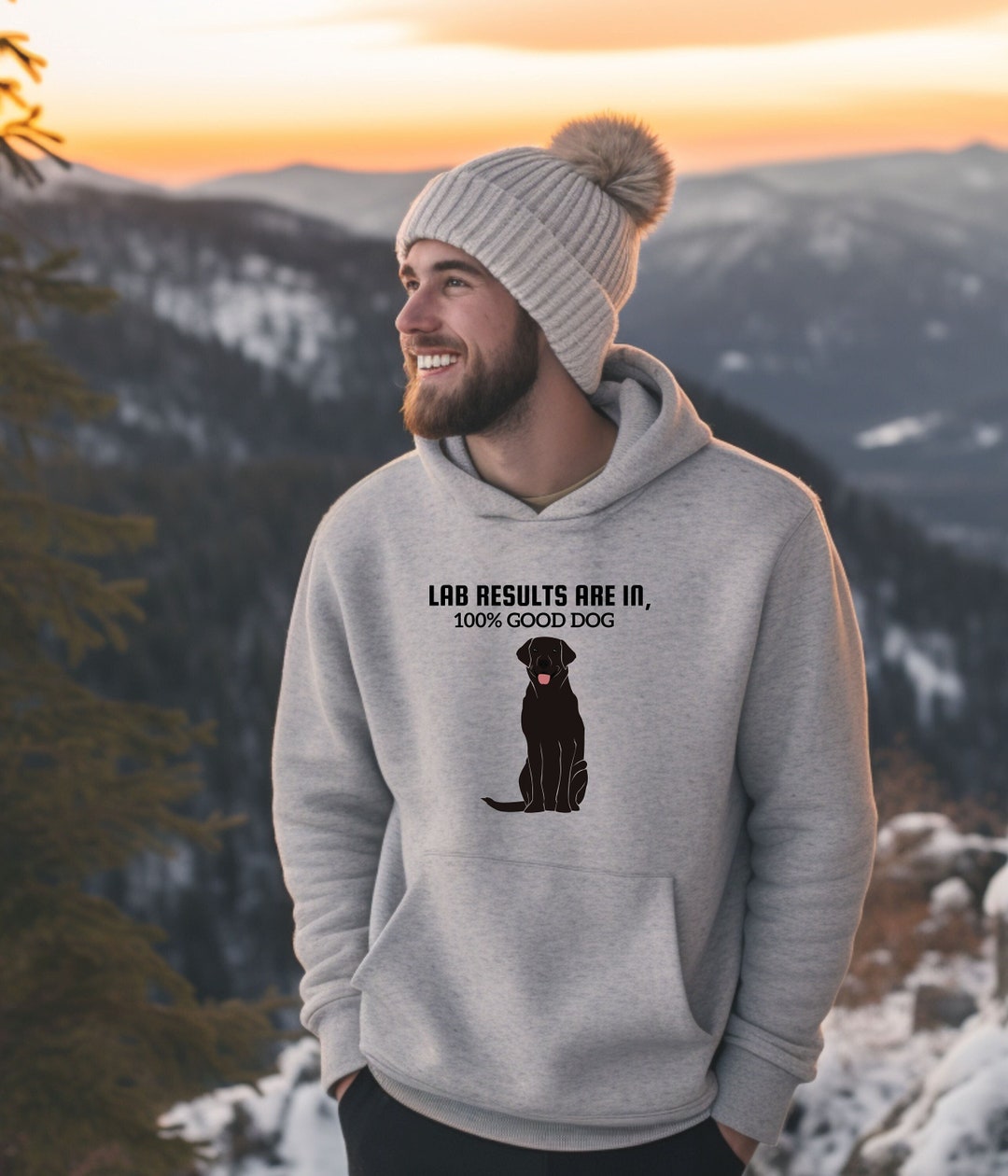 Black Labrador Hoodie, Black Labrador, Black Labrador Sweatshirt, Dog