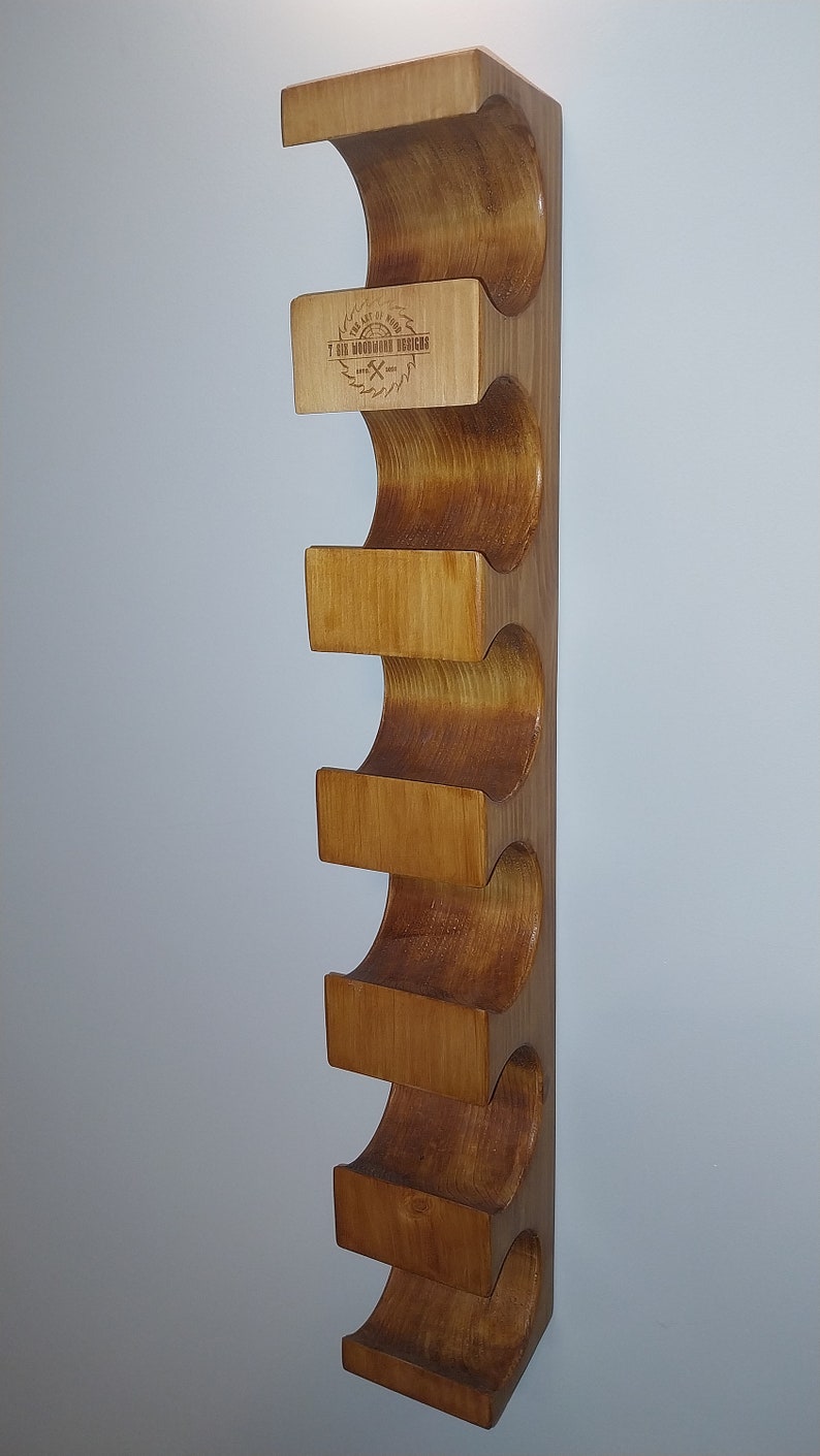 Wooden wine/bottle rack/holder zdjęcie 6